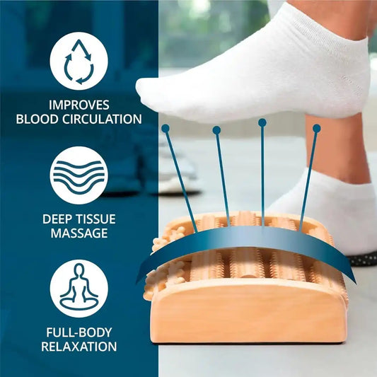 Wooden Foot Massager