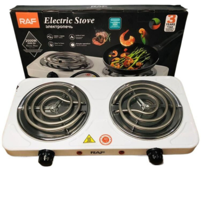 RAF Double Electric Stove 2000WATT