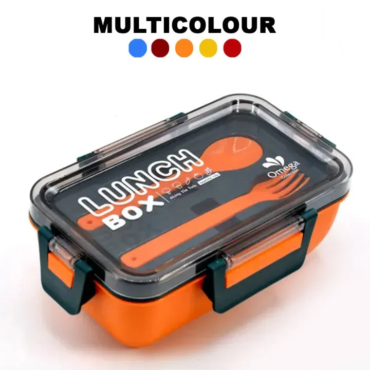 Kids Lunch Box with Spoon & Fork 850ML Kids Lunch Box Leak-Proof