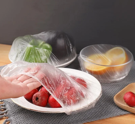 Reusable Elastic Stretch Wrap Food Covers