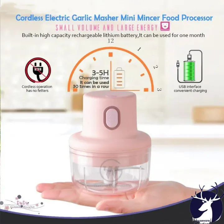 Ramzan Special Kitchen Deal – Manual Food Chopper + Mini Rechargeable Grinder + 5 in 1 Vegetable Slicer | Only Rs.3000 | Free Delivery All Pakistan