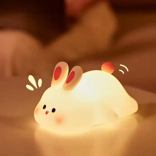 Rabbit  Character Silicone Lamp