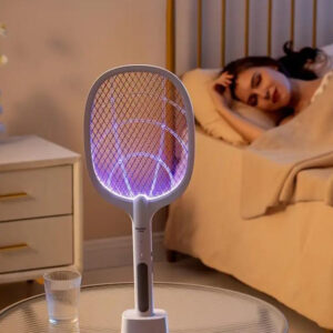 Electric Mosquito Killer Racket - with 2 In 1 LED Flash Light