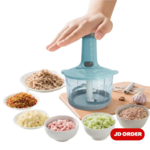 Manual Hand-Powered Food Chopper 1.5L