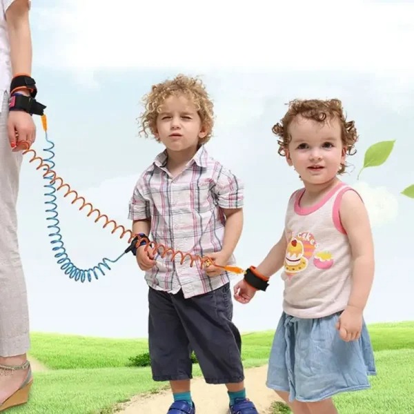 Anti Lost Child Lock | Anti-lost Wrist Link ? Baby Child Anti Lost Wrist Link Safety Harness Strap (random Color)