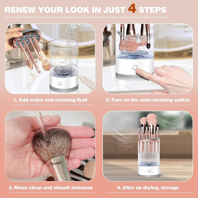 Electric Makeup Brush Cleaner - Image 4