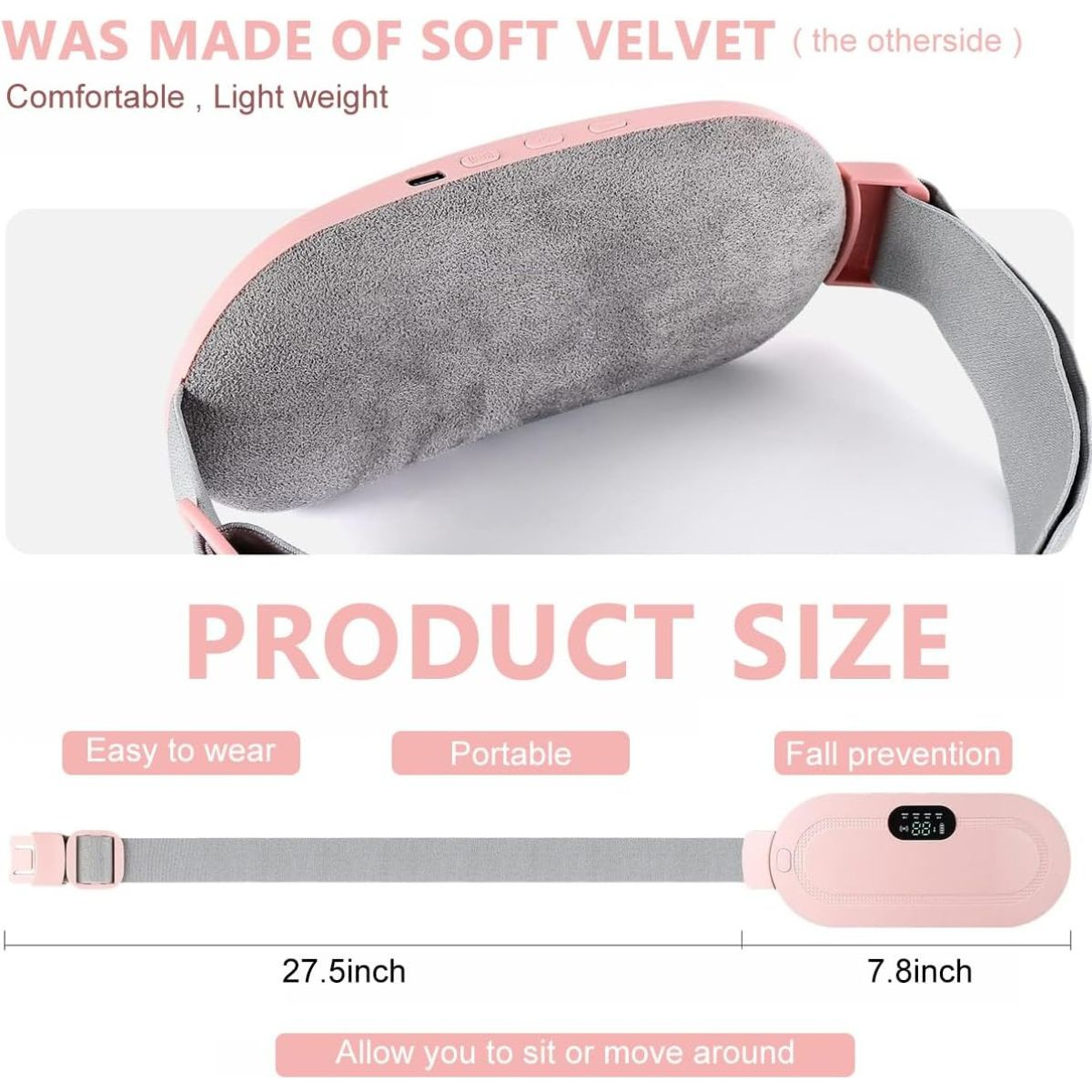 Period Pain Cramp Relief Belt - Image 2