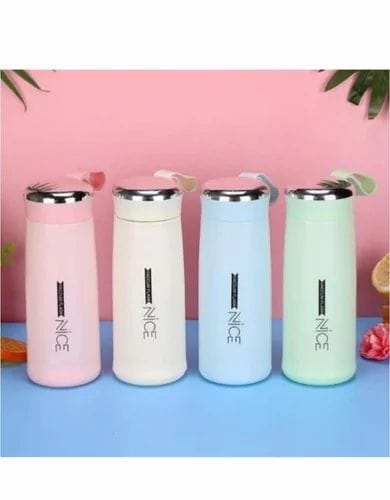 Nice Printed Frosted Water Bottle – 500ml Leakproof with Handle