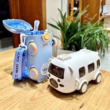 3-in-1 Cartoon Bus Shaped Kids Water Bottle ? Cute & Portable - Image 7