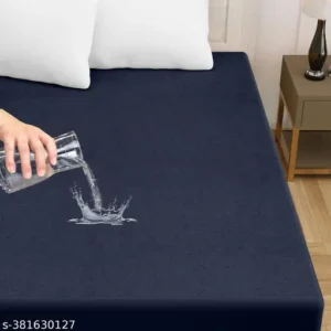 Waterproof Mattress Protector ? Soft, Washable, Fitted Bed Sheet for Double/King/Single Bed
