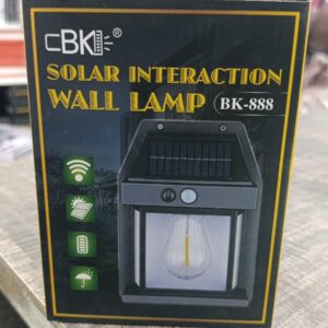 BK-888 Solar Rechargeable Interaction Wall lamp