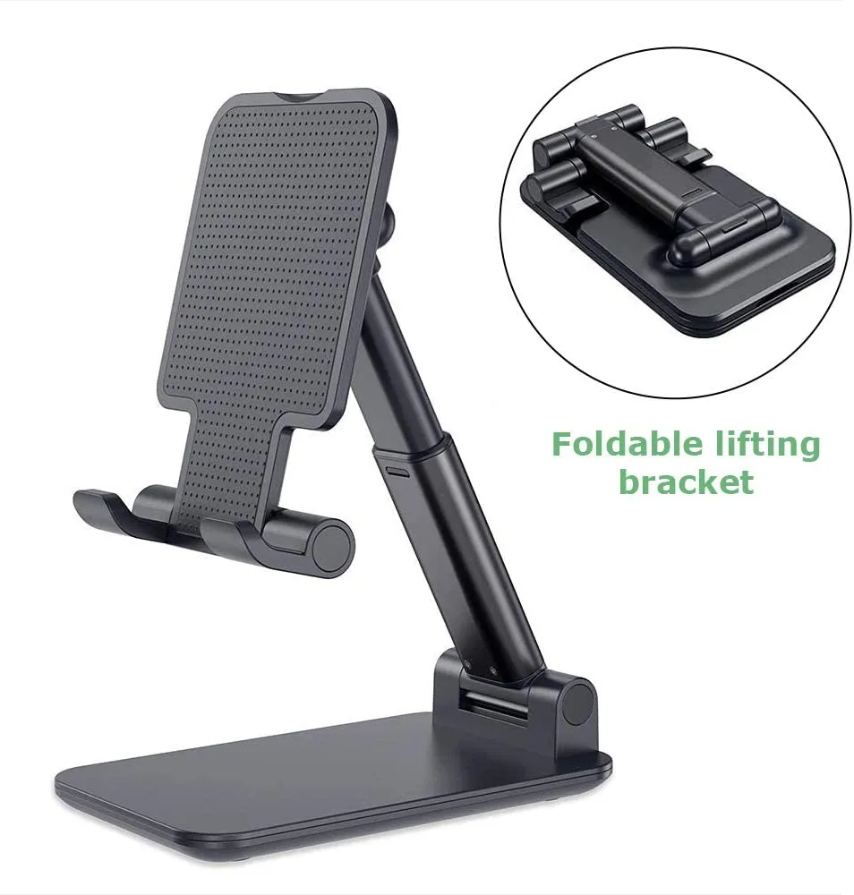 Adjustable Metal Desktop Tablet Mobile Phone Holder - Image 2
