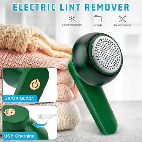 Electric Rechargeable Portable Lint Remover| USB Rechargeable Fabric Shaver - Image 5