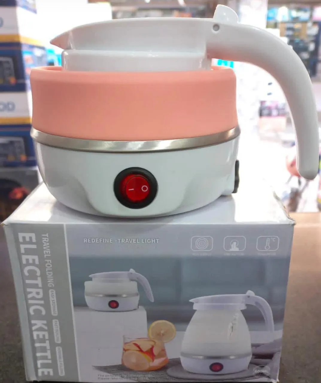Electric Kettle 110V/220V for Home and Outdoor Usage