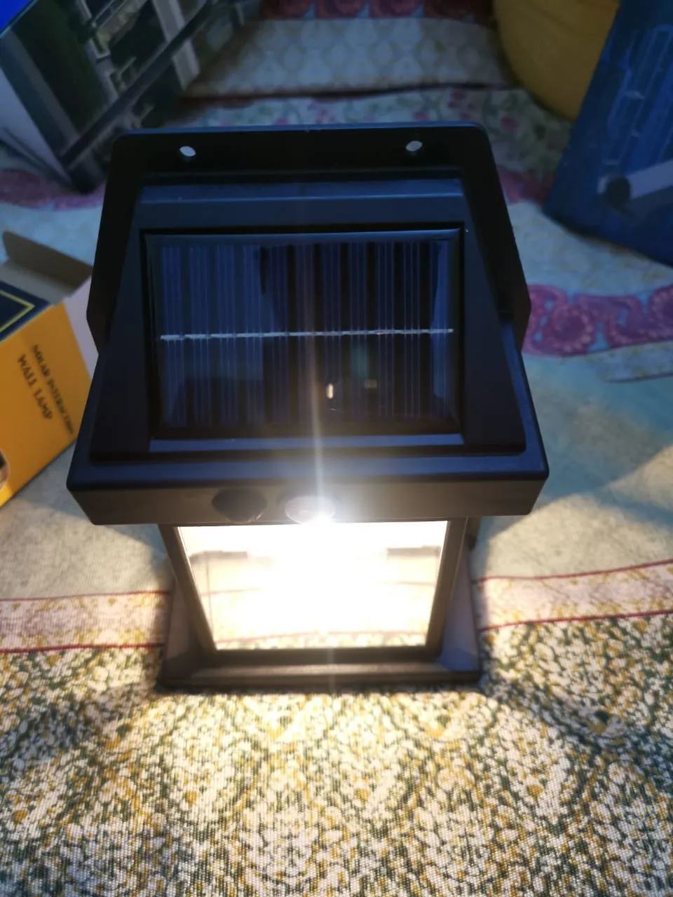BK-888 Solar Rechargeable Interaction Wall lamp - Image 4