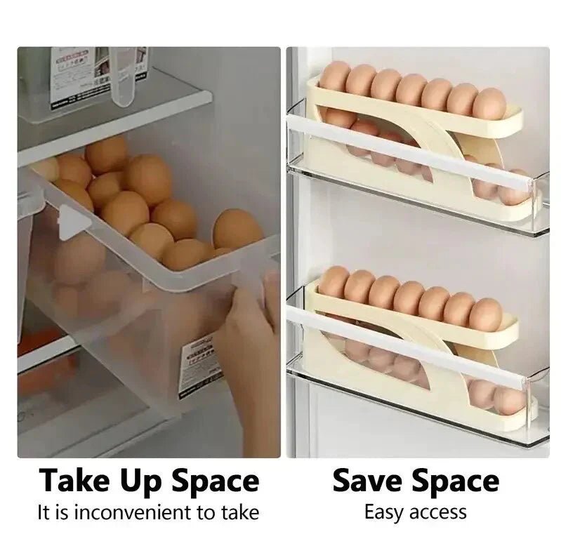 Slide-typeEgg Holder For Refrigerator
