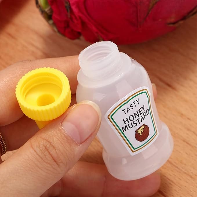 Mini Sauce Bottles for Lunch Box (2 Pcs) - Image 5