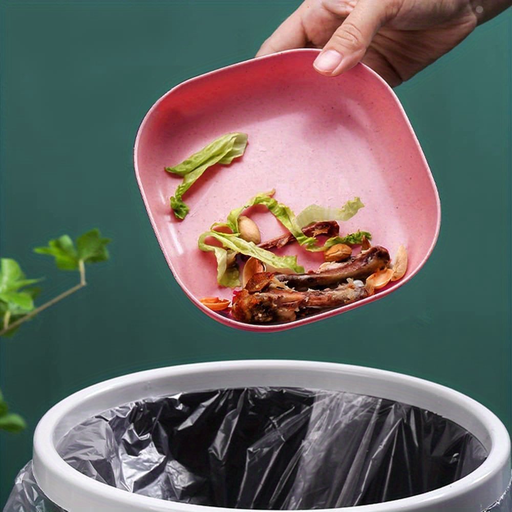 10Pcs Reusable Snack Plate Set - Image 4