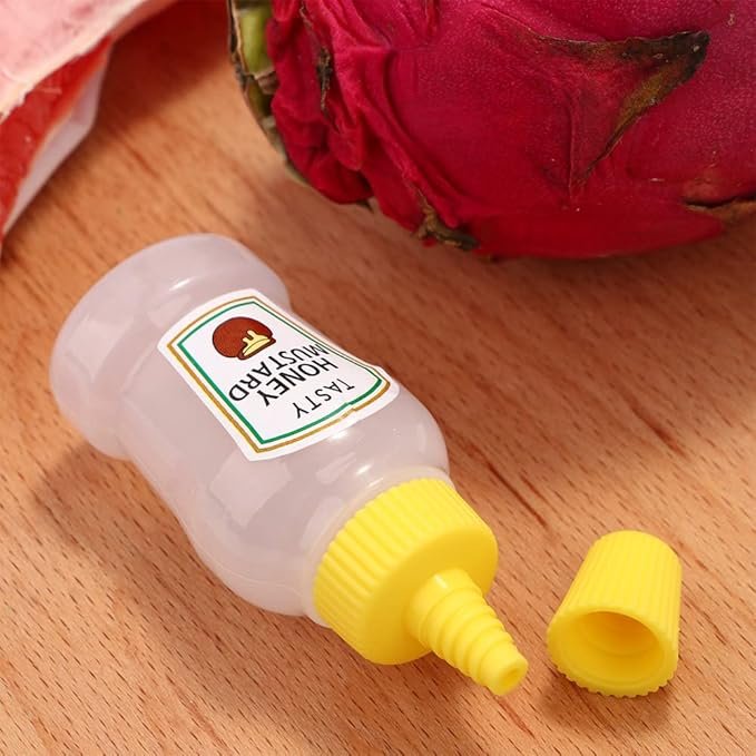 Mini Sauce Bottles for Lunch Box (2 Pcs) - Image 2