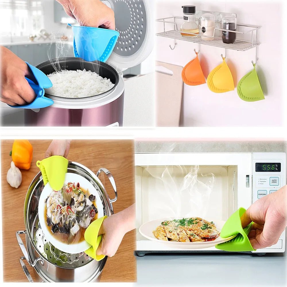 SILICON POT GLOVES HOLDER (Pair) - Image 2