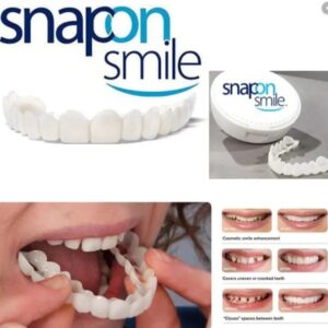 Snap On Smile Veneers Teeth For Men And Women Moldable False Artificial Braces Teeth Kits
