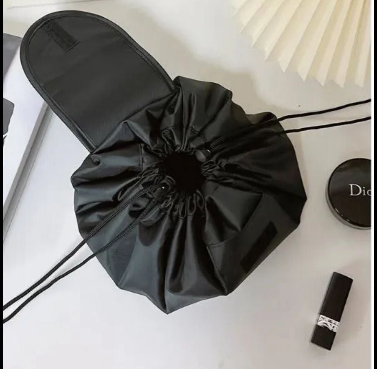 Drawstring Makeup Pouch - Image 2