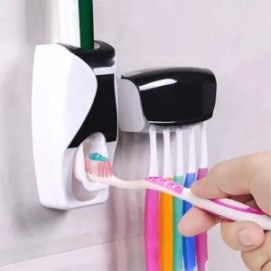 Toothpaste dispenser plastic with box