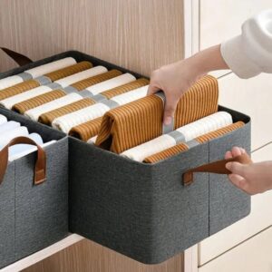 Foldable Clothes Organizer Basket – Premium Quality