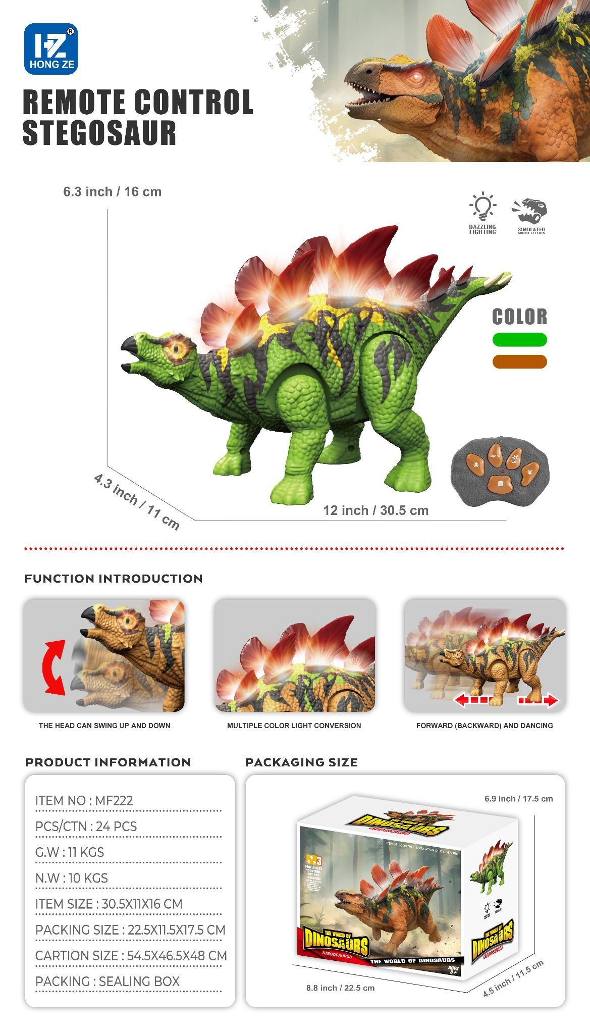 Remote-Controlled Stegosaurus