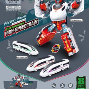 Inertial power manual deformation of high-speed rail train (8)