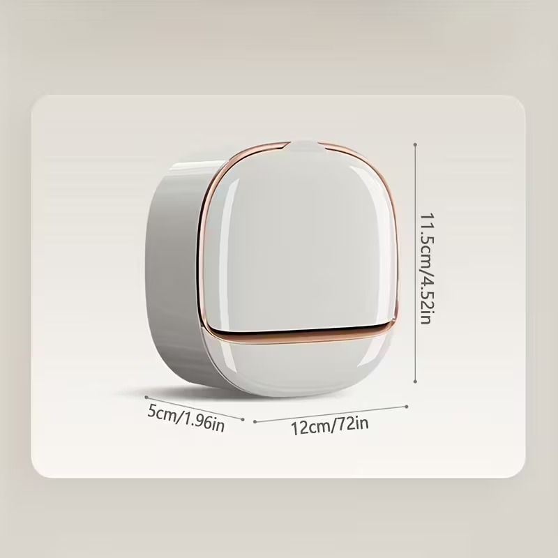 Luxury Wall Mounted Plastic Self draining Soap Box - Image 3