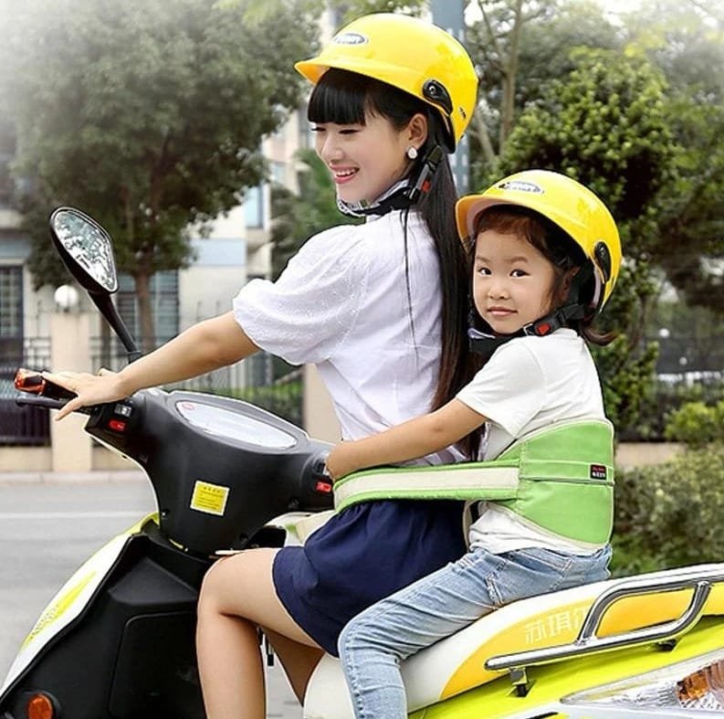 Safety Motorcycle Children’s Tandem Belt Harness Comfortable Motorcycle Safety Belt - Image 3