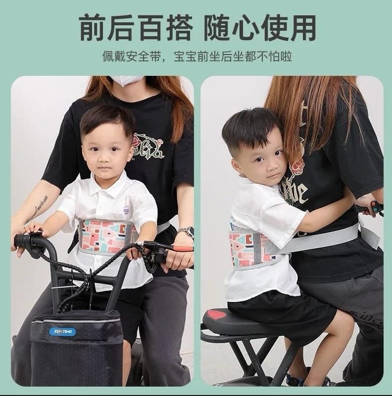 Safety Motorcycle Children’s Tandem Belt Harness Comfortable Motorcycle Safety Belt - Image 5