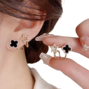 Four leaf Clover Earrings for Girls Fashion Women’s Drop Earrings Jewelry Gift