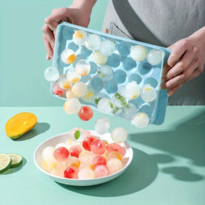33 Grid Round Ice Cube Tray Large