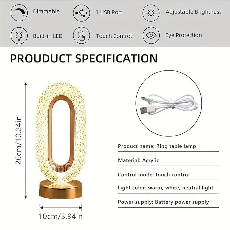 Crystal Table lamp - Image 2