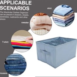 6 Grid Wardrobe Clothes Organizer