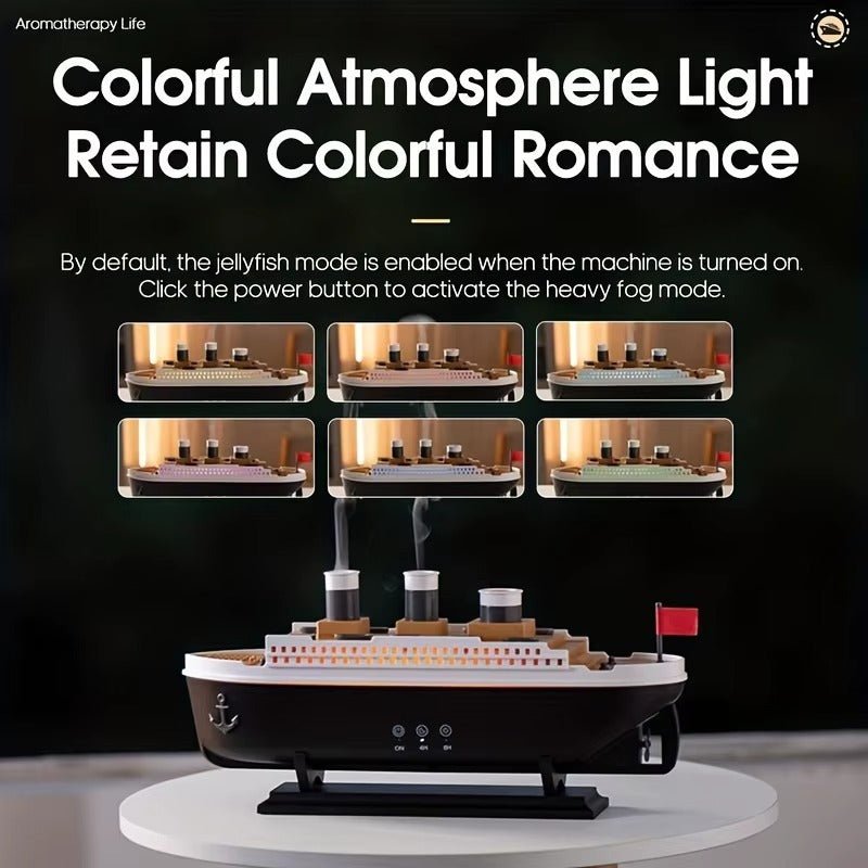 Titanic Ship Model Air Humidifier Home 250ml - Image 2