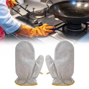 Steel Wire Cleaning Gloves