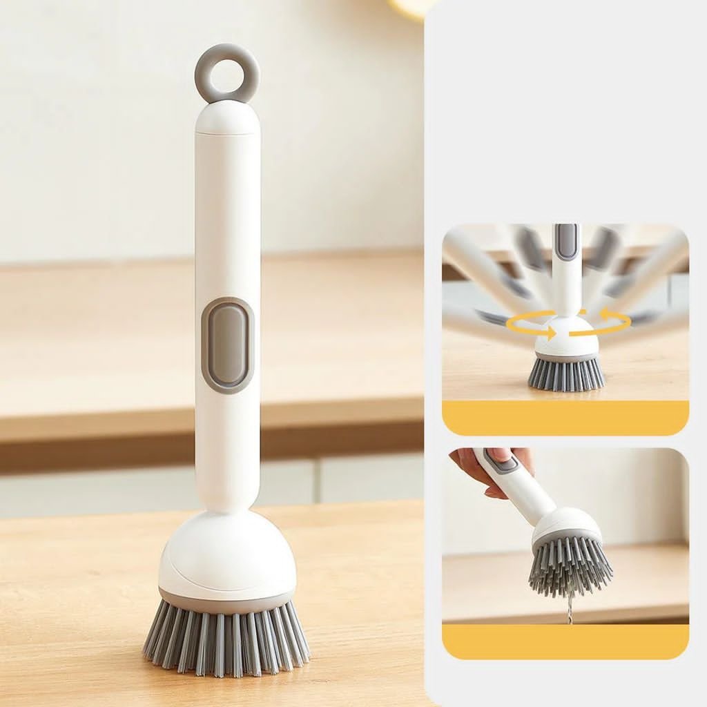 360 Rotating Dish Cleaning Brush