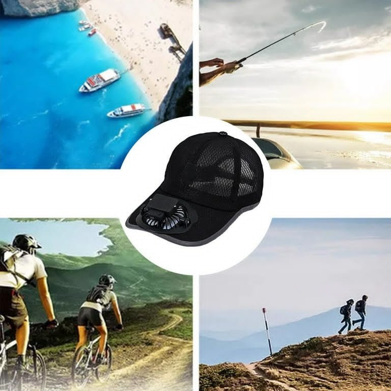 Summer fan sunhat breathable mesh - Image 2