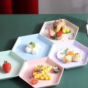 5 Pcs Plate Set