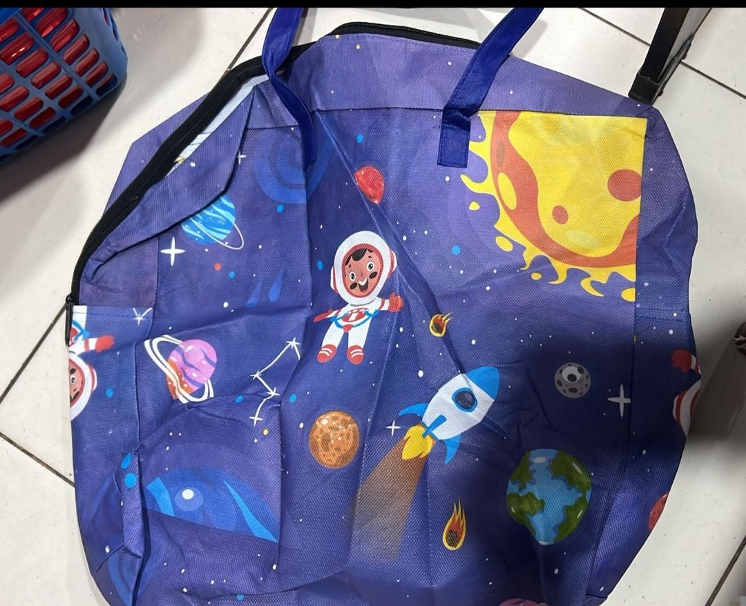Elsa And Anna Printed Storage Bag