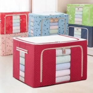 Foldable 55L Clothes Storage Organizer Bag