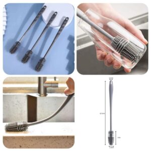 Silicon Glass & Bottle cleaning brush
