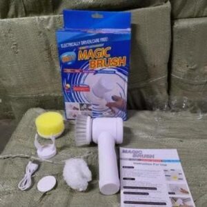 5-in-1 rechargeable electric cleaning brush set