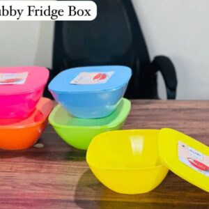 Ruby Large Fridge Bowl with Lid