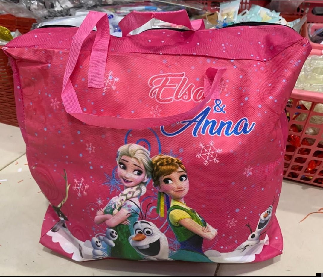 Elsa And Anna Printed Storage Bag - Image 2