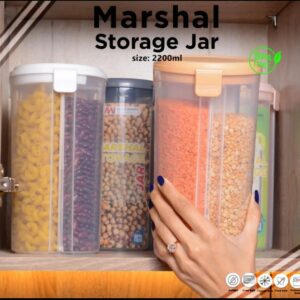 Maxware Household Marshal Storage Jar 2200 ml – Large Capacity Kitchen Organizer