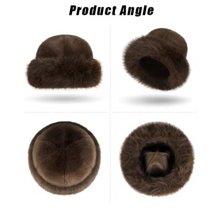 New Fluffy Bucket Winter Hat For Women - Image 5